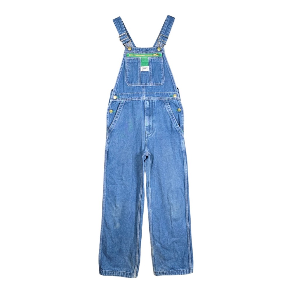 Liberty Bib Overalls Youth 14R Blue Denim Workwear Kids 11.5oz 11906DB9